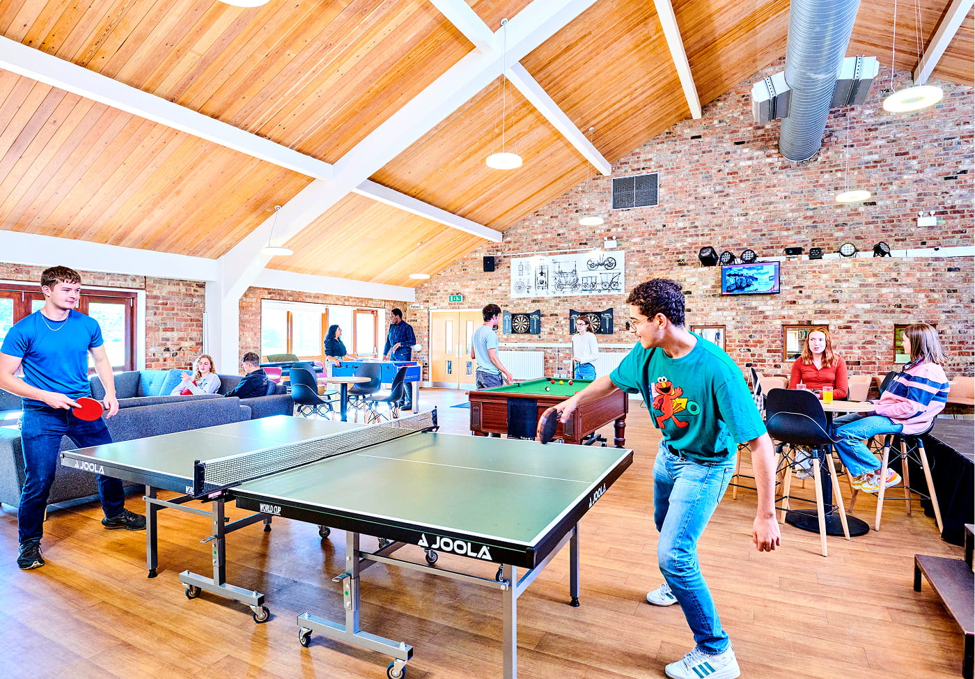 Table tennis at Stephenson College