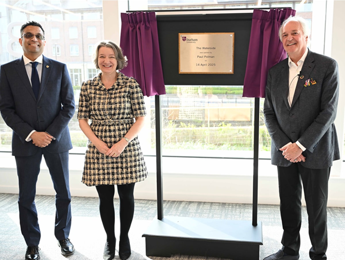 Professor Kieran Fernandes, Professor Karen O’Brien and Mr Paul Polman