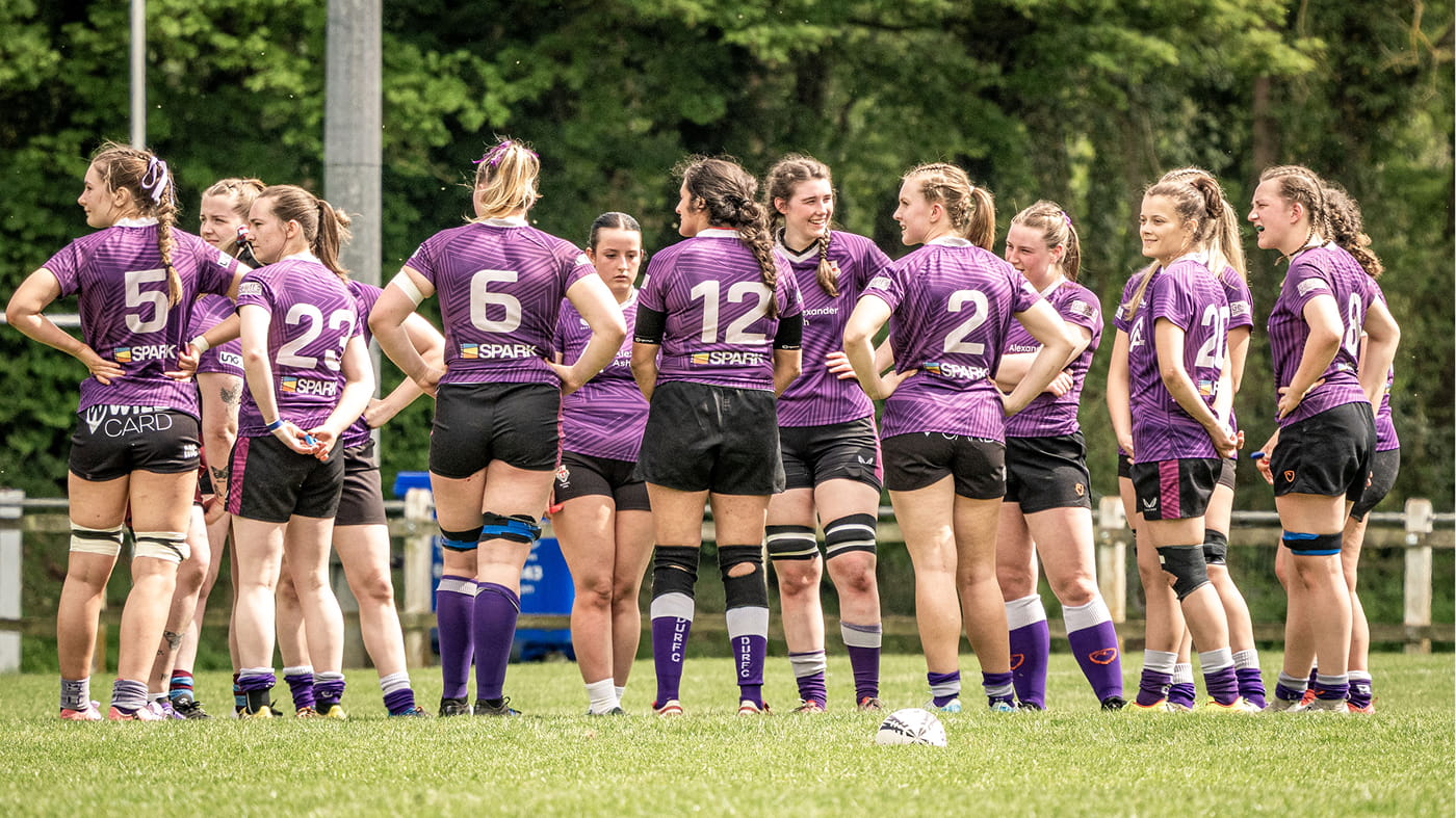 Women’s rugby DUWRFC Past and Present gather ahead of the DURFC 150 anniversary match against North East Women’s Select XV